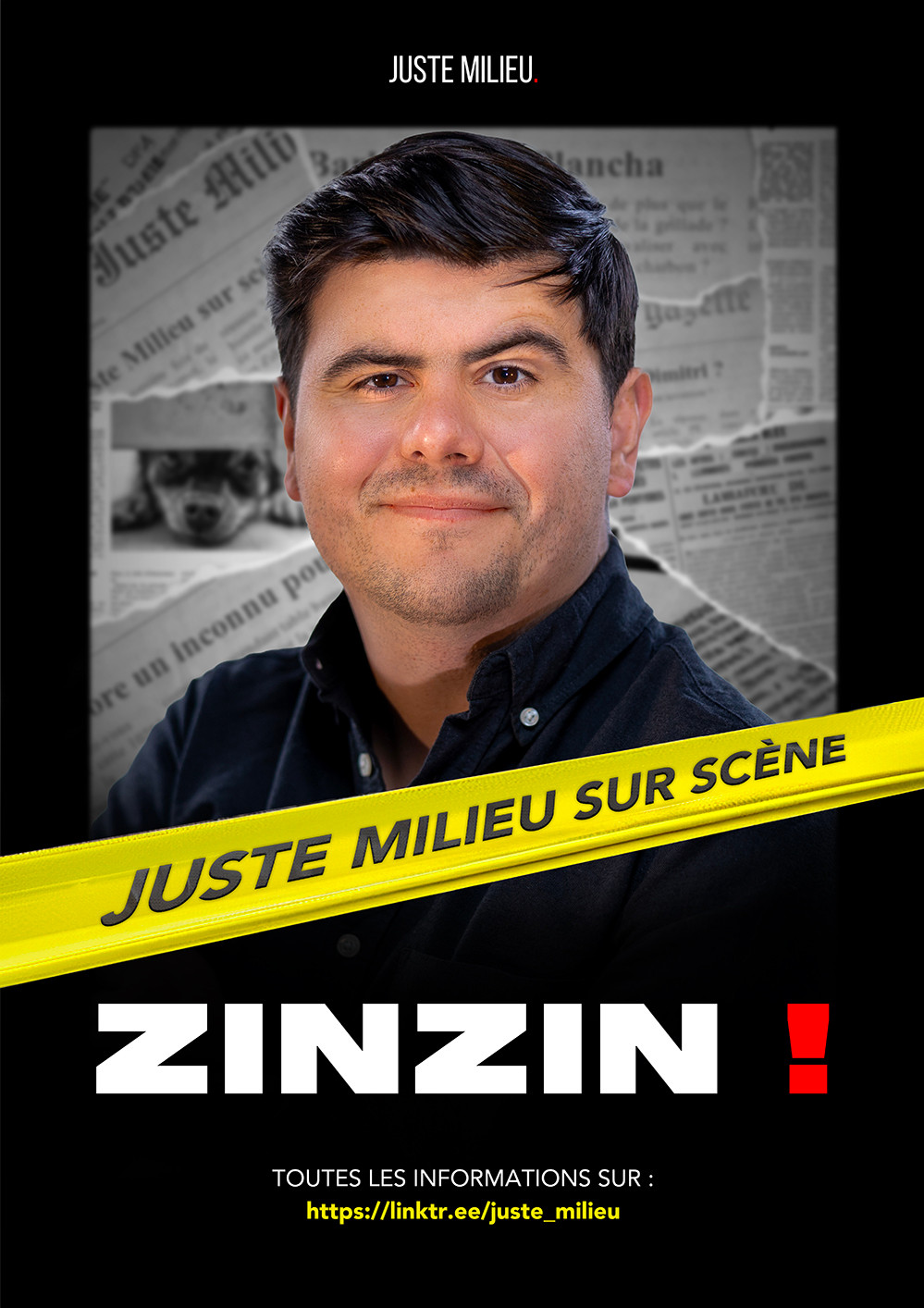 JUSTE MILIEU sur Scène - ZINZIN